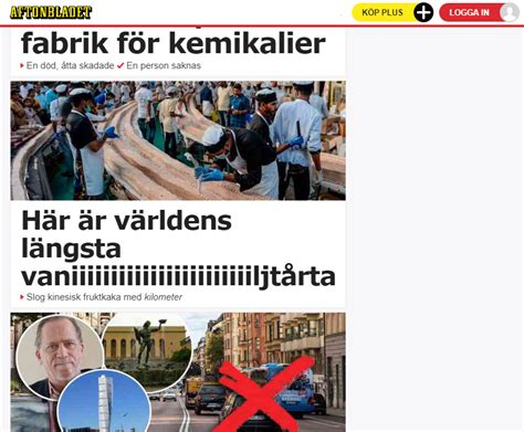 Nyheter från Sveriges största nyhetssajt